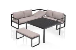 KETTLER Ocean Dining-Lounge, Anthrazit/taupe, 223 X 200 Cm, Inkl. Kissen, 0320831-7000 -Aerocove Gartenlounge Geschaft 10999 4.jpg