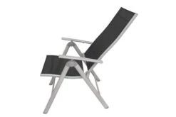 VILLANA Multipositionssessel, Silber/schwarz, Aluminium/Textil, 67 X 58 X 113 Cm, Klappbar 21 VILLANA Multipositionssessel, Silber/schwarz, Aluminium/Textil, 67 X 58 X 113 Cm, Klappbar -Aerocove Gartenlounge Geschaft 10 13397.jpg