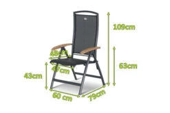 HARTMAN Raffaelo Multipositionssessel, Xerix/anthrazit, Alu/Textilene, Mit FSC-Teak-Armlehnen -Aerocove Gartenlounge Geschaft 11665 1 mass.jpg