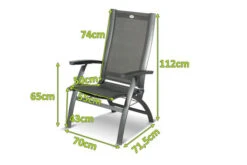 HARTMAN Primo Multipositionssessel, Xerix/anthrazit, Alu/Textilene, 71,5x70x112cm, Verstellbar -Aerocove Gartenlounge Geschaft 11667 4.jpg