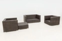 OUTFLEXX Loungemöbel-Set, Polyrattan, Braun Marmoriert, 5 Pers, Wasserfeste Kissenbox 21 OUTFLEXX Loungemöbel-Set, Polyrattan, Braun Marmoriert, 5 Pers, Wasserfeste Kissenbox -Aerocove Gartenlounge Geschaft 11 16066 BOX A.jpg