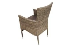 Ploß Rabida Basic Stapelsessel, Champagner-meliert, Polyrattan, 59 X 62 X 92 Cm, Inkl. Polster -Aerocove Gartenlounge Geschaft 12 20155.jpg