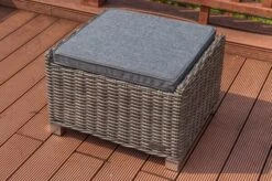 OUTFLEXX Dining Sessel, Grau, Polyrattan, 74 X 83 X 110 Cm, Stufenlos Verstellbar, Inkl. Hocker 32 OUTFLEXX Dining Sessel, Grau, Polyrattan, 74 X 83 X 110 Cm, Stufenlos Verstellbar, Inkl. Hocker -Aerocove Gartenlounge Geschaft 12 20898.jpg