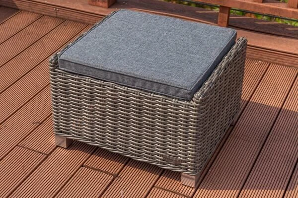 OUTFLEXX Dining Sessel, Grau, Polyrattan, 74 X 83 X 110 Cm, Stufenlos Verstellbar, Inkl. Hocker 13 OUTFLEXX Dining Sessel, Grau, Polyrattan, 74 X 83 X 110 Cm, Stufenlos Verstellbar, Inkl. Hocker – Bild 13