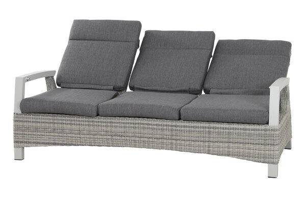 SIENA GARDEN Corido Loungeset, Ice Grey, Alu / Gardino®-Geflecht, 2 Relaxsessel + 3er Sofa, Stufenloser Lifttisch 160x90x47-71cm 12 SIENA GARDEN Corido Loungeset, Ice Grey, Alu / Gardino®-Geflecht, 2 Relaxsessel + 3er Sofa, Stufenloser Lifttisch 160x90x47-71cm – Bild 12