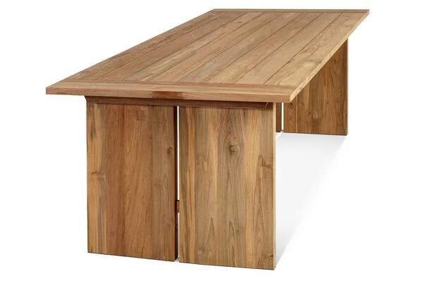 OUTFLEXX Loungegarnitur, Polyrattan/Teakholz, Tisch 160x90cm, Für 10 Personen, Wasserfeste Kissenbox 13 OUTFLEXX Loungegarnitur, Polyrattan/Teakholz, Tisch 160x90cm, Für 10 Personen, Wasserfeste Kissenbox – Bild 13