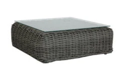 OUTFLEXX Ecklounge, Two Tone Grey, Polyrattan, 6 Personen, Inkl. Tisch/Hocker 90 X 90 Cm Und Polster In Grau -Aerocove Gartenlounge Geschaft 14 20907.jpg