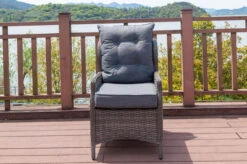 OUTFLEXX Dining Sessel, Grau, Polyrattan, 78 X 63 X 93 Cm, Rücken Stufenlos Verstellbar -Aerocove Gartenlounge Geschaft 15 18369.jpg