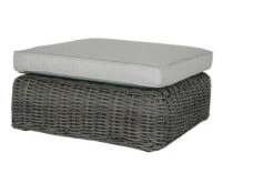 OUTFLEXX Ecklounge, Two Tone Grey, Polyrattan, 6 Personen, Inkl. Tisch/Hocker 90 X 90 Cm Und Polster In Grau -Aerocove Gartenlounge Geschaft 15 20907.jpg