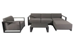 OUTFLEXX Loungeset, Flanelle, Alu/Sunbrella, Für 5 Personen, Loungetisch 100x80 Cm -Aerocove Gartenlounge Geschaft 17 20753.jpg