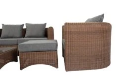 OUTFLEXX Loungegarnitur, Hellbraun, Polyrattan, 8tlg, 7 Personen, Inkl. Polster Und Kissen -Aerocove Gartenlounge Geschaft 19 20918.jpg