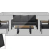 OUTFLEXX Premium Abdeckhaube Für Lounge, Z.B. 21034/ 18927, 400x200x65cm, Wasserbeständig, Schwarz