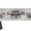 OUTFLEXX Premium Abdeckhaube Für Lounge, Z.B. Lazy Lounge, 470x224x55cm, Wasserbeständig, Schwarz