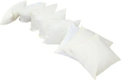 OUTFLEXX 8er-Set Kissen, Creme-weiß, Wasserabweisend, 45x45cm