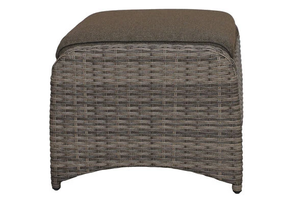 Ploß Rabida Hocker, Champagner-meliert, Polyrattan, 71x52x42 Cm, Zu Loungesessel, Inkl. Polster 10 Ploß Rabida Hocker, Champagner-meliert, Polyrattan, 71x52x42 Cm, Zu Loungesessel, Inkl. Polster – Bild 10