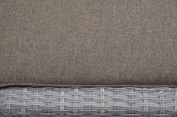 Ploß Rabida Hocker, Champagner-meliert, Polyrattan, 71x52x42 Cm, Zu Loungesessel, Inkl. Polster 12 Ploß Rabida Hocker, Champagner-meliert, Polyrattan, 71x52x42 Cm, Zu Loungesessel, Inkl. Polster – Bild 12