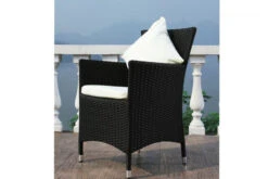 OUTFLEXX 2er Set Sessel, Schwarz, Polyrattan Inkl. Kissen Und Polster -Aerocove Gartenlounge Geschaft 2035 08.jpg