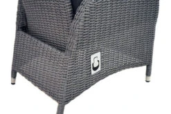 Ploß Vigo Dining-Sessel, Stahlgrau-meliert, Polyrattan, 60x68x111cm, Rücken Stufenlos Verstellbar -Aerocove Gartenlounge Geschaft 21631 11.jpg