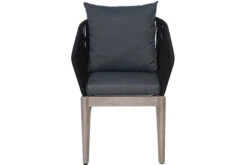 Ploß Arendal Diningsessel, Schwarz/grau, Rope/FSC-Akazie, 58,5x61,5x87cm, Inkl. Polster -Aerocove Gartenlounge Geschaft 21640 3.jpg