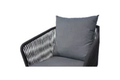 Ploß Arendal Diningsessel, Schwarz/grau, Rope/FSC-Akazie, 58,5x61,5x87cm, Inkl. Polster -Aerocove Gartenlounge Geschaft 21640 6.jpg