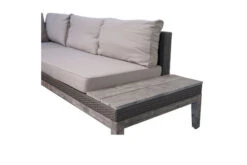 Ploß Arendal Ecklounge-Set, Vintage-Look, Polyrattan/FSC-Akazie, 4 Tlg., 4-5 Pers., 75x75cm, Inkl. Polster -Aerocove Gartenlounge Geschaft 21642 3.jpg