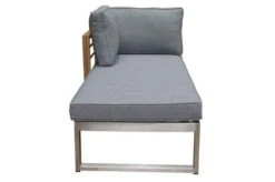 OUTFLEXX Ecklounge, Natur/grau, Edelstahl/Teak, 4 Personen, Inklusive Tisch 110 X 60 Cm, Lehne Links 36 OUTFLEXX Ecklounge, Natur/grau, Edelstahl/Teak, 4 Personen, Inklusive Tisch 110 X 60 Cm, Lehne Links -Aerocove Gartenlounge Geschaft 21652 11.JPG