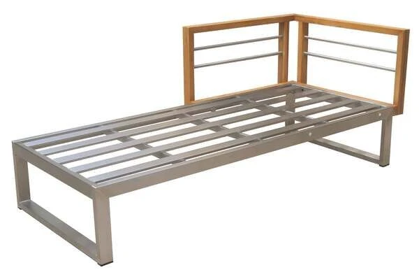 OUTFLEXX Ecklounge, Natur/grau, Edelstahl/Teak, 4 Personen, Inklusive Tisch 110 X 60 Cm, Lehne Links 14 OUTFLEXX Ecklounge, Natur/grau, Edelstahl/Teak, 4 Personen, Inklusive Tisch 110 X 60 Cm, Lehne Links – Bild 14