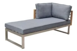 OUTFLEXX Ecklounge, Natur/grau, Edelstahl/Teak, 4 Personen, Inklusive Tisch 110 X 60 Cm, Lehne Links 34 OUTFLEXX Ecklounge, Natur/grau, Edelstahl/Teak, 4 Personen, Inklusive Tisch 110 X 60 Cm, Lehne Links -Aerocove Gartenlounge Geschaft 21652 9.jpg