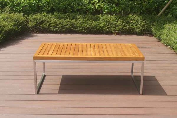 OUTFLEXX Ecklounge, Natur/grau, Edelstahl/Teak, 4 Personen, Inklusive Tisch 110 X 60 Cm, Lehne Links 20 OUTFLEXX Ecklounge, Natur/grau, Edelstahl/Teak, 4 Personen, Inklusive Tisch 110 X 60 Cm, Lehne Links – Bild 20