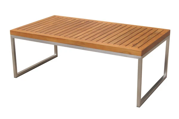 OUTFLEXX Ecklounge, Natur/grau, Edelstahl/Teak, 4 Personen, Inklusive Tisch 110 X 60 Cm, Lehne Links 4 OUTFLEXX Ecklounge, Natur/grau, Edelstahl/Teak, 4 Personen, Inklusive Tisch 110 X 60 Cm, Lehne Links – Bild 4