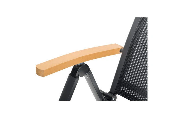 OUTFLEXX Multipositionssessel, Anthrazit Matt, Aluminium/Holzimitat, 67x58x107cm 4 OUTFLEXX Multipositionssessel, Anthrazit Matt, Aluminium/Holzimitat, 67x58x107cm – Bild 4