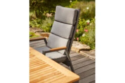 SIENA GARDEN Savona Sessel, Matt Graphit , Alu/FSC-Teak/Texfabric, 74x60x110 Cm, Verstellbare Rückenlehne, Inkl. Polster 12 SIENA GARDEN Savona Sessel, Matt Graphit , Alu/FSC-Teak/Texfabric, 74x60x110 Cm, Verstellbare Rückenlehne, Inkl. Polster -Aerocove Gartenlounge Geschaft 21993 3.jpg