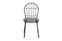 SIENA GARDEN Como Stapelstuhl, Matt Schwarz, Stahl/Keramik, 49x43x93,5 Cm, Mit Mosaikoptik -Aerocove Gartenlounge Geschaft 22023 4.jpg