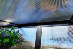 OUTFLEXX Gewächshaus, Schwarz, Alu/Polycarbonat, 186x61x86cm, Pulverbeschichtet -Aerocove Gartenlounge Geschaft 22271 14.jpg