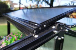 OUTFLEXX Gewächshaus, Schwarz, Alu/Polycarbonat, 120x90x57cm, Pulverbeschichtet -Aerocove Gartenlounge Geschaft 22272 14.jpg