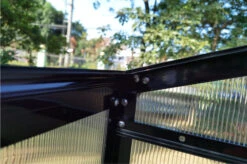 OUTFLEXX Gewächshaus, Schwarz, Alu/Polycarbonat, 111x61x175cm, Pulverbeschichtet -Aerocove Gartenlounge Geschaft 22273 16.jpg