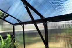 OUTFLEXX Gewächshaus, Schwarz, Alu/Polycarbonat, 311x250x228cm, Pulverbeschichtet -Aerocove Gartenlounge Geschaft 22278 9.jpg