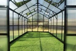 OUTFLEXX Gewächshaus, Schwarz, Alu/Polycarbonat, 372x250x228cm, Pulverbeschichtet 13 OUTFLEXX Gewächshaus, Schwarz, Alu/Polycarbonat, 372x250x228cm, Pulverbeschichtet -Aerocove Gartenlounge Geschaft 22279 3.jpg