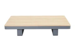 OUTFLEXX Ecklounge, Grau, Alu/Akazie Im Teak Look, 5 Personen, Inkl. Polster In Grau, Tisch 130x95 Cm -Aerocove Gartenlounge Geschaft 22366 15.jpg