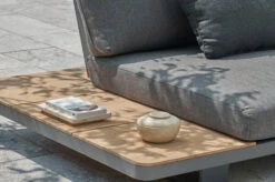 OUTFLEXX Ecklounge, Grau, Alu/Akazie Im Teak Look, 5 Personen, Inkl. Polster In Grau, Tisch 130x95 Cm -Aerocove Gartenlounge Geschaft 22366 3.jpg