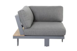 OUTFLEXX Ecklounge, Grau, Alu/Akazie Im Teak Look, 5 Personen, Inkl. Polster In Grau, Tisch 130x95 Cm -Aerocove Gartenlounge Geschaft 22366 9.jpg