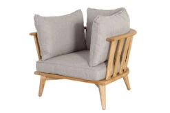 OUTFLEXX Loungeset, Hellgrau, Akazie, Teak-Look, Inkl. Polster, 4 Personen -Aerocove Gartenlounge Geschaft 22379 12.jpg