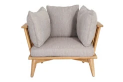 OUTFLEXX Loungeset, Hellgrau, Akazie, Teak-Look, Inkl. Polster, 4 Personen -Aerocove Gartenlounge Geschaft 22379 13.jpg