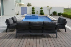 OUTFLEXX Loungemöbel, Anthrazit, Alu/Olefin, 7 Personen, Loungetisch 120x60 Cm -Aerocove Gartenlounge Geschaft 22431 3.jpg