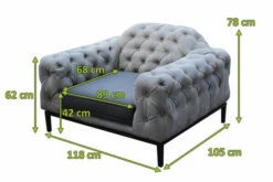 OUTFLEXX Premium Abdeckhaube Für Sessel, Schwarz, Z.B. 21870, 120 X 107 X 75 Cm, Wasserbeständig, Integriertes Zugband 9 OUTFLEXX Premium Abdeckhaube Für Sessel, Schwarz, Z.B. 21870, 120 X 107 X 75 Cm, Wasserbeständig, Integriertes Zugband -Aerocove Gartenlounge Geschaft 23415 5.jpg