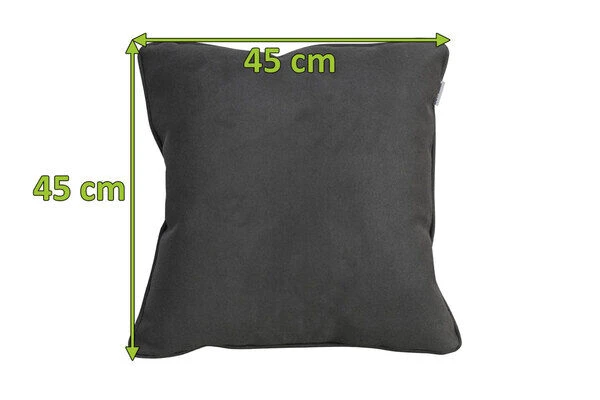 OUTFLEXX Dekokissen, Suede Grey, Sunbrella, 45 X 45 Cm, Bei 40 °C Waschbar, Z.B. Passend Zu Lounge 21856 2 OUTFLEXX Dekokissen, Suede Grey, Sunbrella, 45 X 45 Cm, Bei 40 °C Waschbar, Z.B. Passend Zu Lounge 21856 – Bild 2