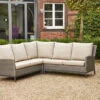 SIENA GARDEN Amira Lounge, Charcoal Grey, Alu/Gardino®-Geflecht, Für 5 Personen