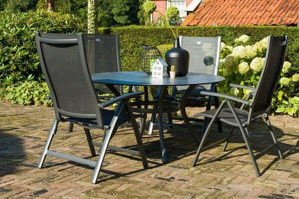 HARTMAN Belcampo Multipositionssessel, Xerix/black, Alu/Textilene 2 HARTMAN Belcampo Multipositionssessel, Xerix/black, Alu/Textilene – Bild 2