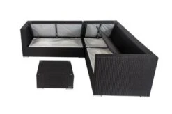 OUTFLEXX Loungemöbel-Set, Schwarz, Polyrattan, 6 Personen, Wasserfeste Kissenbox -Aerocove Gartenlounge Geschaft 2 18229 BOX A.jpg