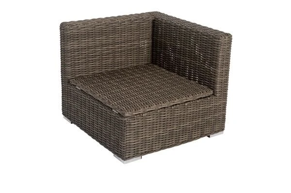 OUTFLEXX Eckelement Links, Grau, Polyrattan, 82 X 82 X 70 Cm, Verstellbare Sitzfläche, Wasserfeste Kissenbox 3 OUTFLEXX Eckelement Links, Grau, Polyrattan, 82 X 82 X 70 Cm, Verstellbare Sitzfläche, Wasserfeste Kissenbox – Bild 3